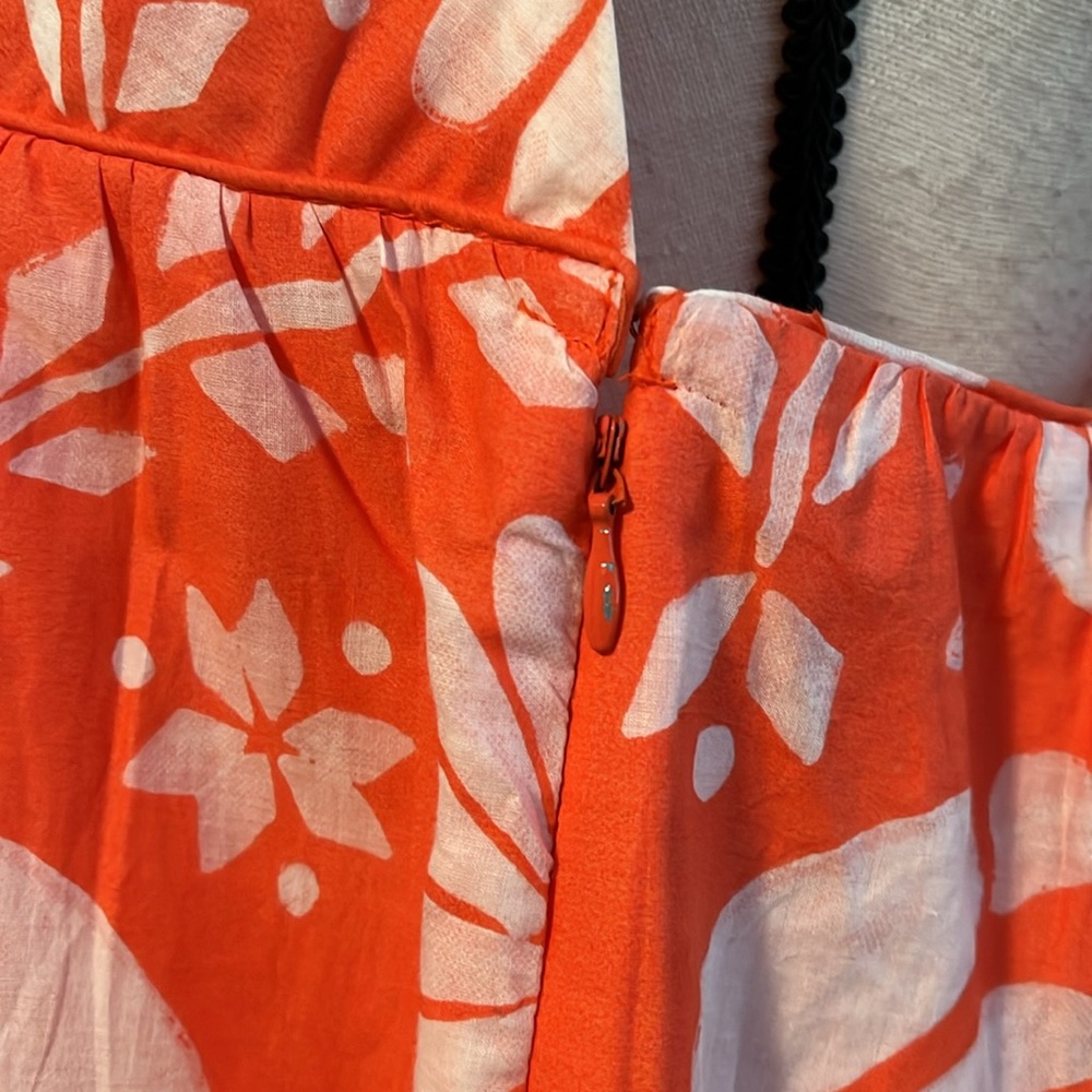 FARM Rio Vibrant Orange Floral Maxi Dress - Picture 11 of 15